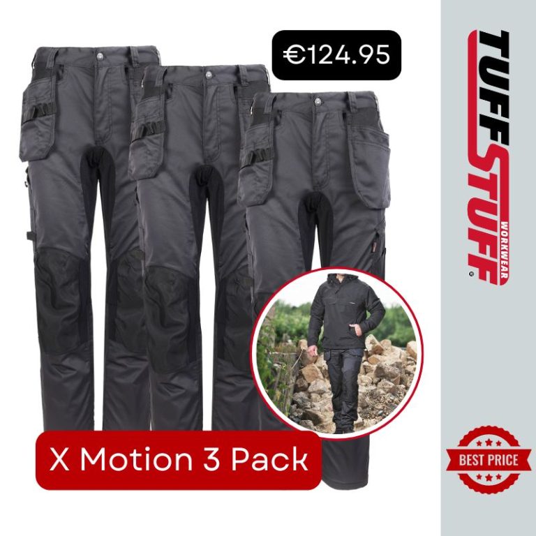 Tuffstuff X-Motion Work Trouser Bundle - www.tuffstuff.ie